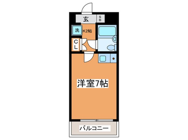 ワコーレ・メイ中村橋(404)の物件間取画像